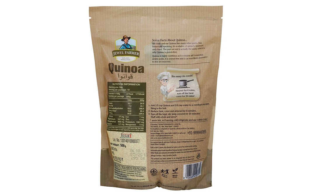 Jewel Farmer Quinoa    Pack  500 grams